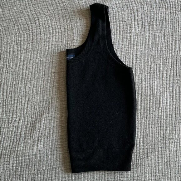 CashSoft Crop Tank Top - Medium | Black - Picture 2 of 2